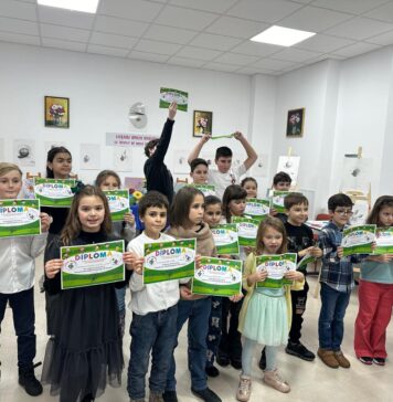 Prima expoziție de pictură pentru copiii din Sectorul 5
