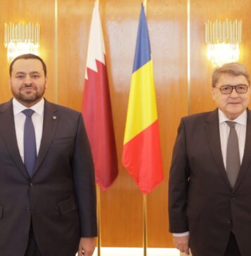 Emil Hurezeanu l-a primit pe ministrul de stat pentru afaceri regionale din Statul Qatar