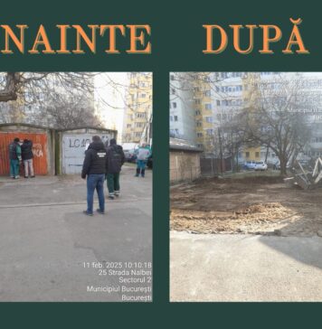 Două garaje, demolate în Sectorul 2 la cererea primarului