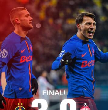 FCSB a urcat pe primul loc în Superligă după 3-0 cu Sepsi OSK