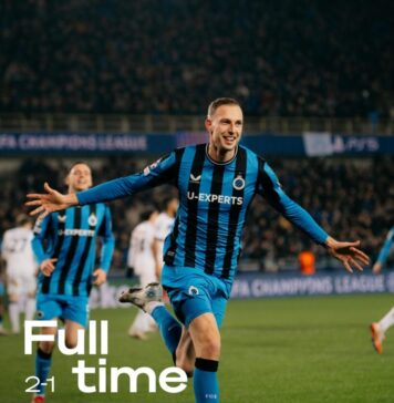 Victorie dramatică pentru FC Bruges cu Atalanta (2-1), în Liga Campionilor