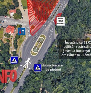 Restricţii şi modificări importante de trafic în București, pentru continuarea lucrărilor la viitoarea linie de metrou M6 1 Mai – Otopeni