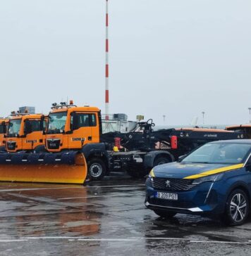 Trafic aerian normal pe aeroporturile Capitalei, în ciuda ninsorilor