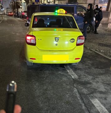 Șofer de taxi fără atestat profesional, prins cu ”maimuță” pentru manipularea aparatului de taxat