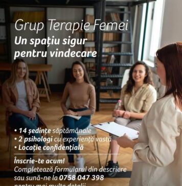 Grup de suport pentru femeile afectate de violență domestică și agresiune sexuală, organizat de Primăria Capitalei
