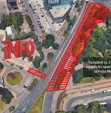 Metrorex anunță modificări ale restricțiilor de trafic în zona de nord a Capitalei