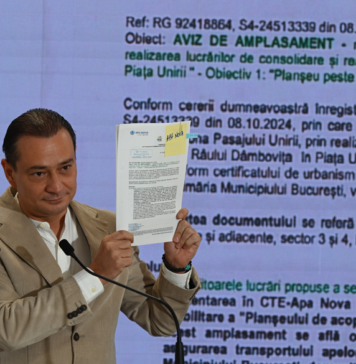 Daniel Băluță solicită primarului Nicușor Dan urgentarea semnării documentelor necesare autorizării lucrărilor de refacere a Planșeului Unirii