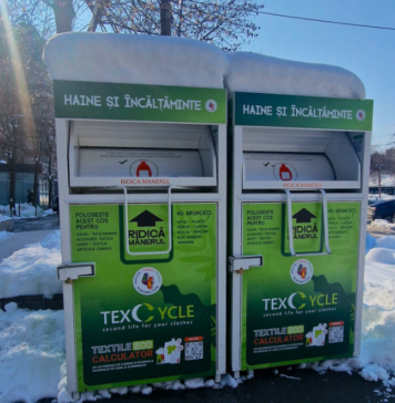 Containere speciale pentru deșeuri textile, în Sectorul 4. Vezi lista locațiilor!