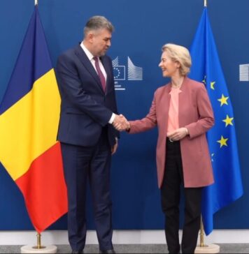 PM Ciolacu meets head of European Commission in Brussels
