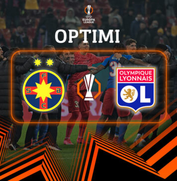 FCSB o va întâlni pe Olympique Lyon, în optimile Europa League