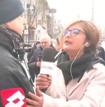 Protestatarul „Ceauşescu” a spus în direct la postul România TV că această televiziune este de r…t