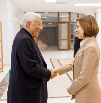 Maia Sandu și președintele Consiliului European, António Costa, au discutat progresele Republicii Moldova în procesul de aderare la UE