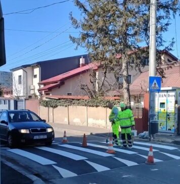 Marcaje rutiere noi și treceri pentru pietoni supraînălțate în Sectorul 2