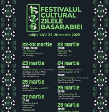 Festivalul ‘Zilele Basarabiei’ începe sâmbătă; activități de divertisment, proiecții de film, dezbateri, acțiuni culturale