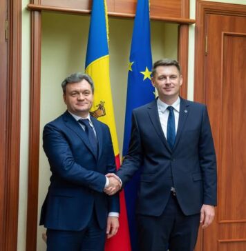 Președintele interimar al Senatului, Abrudean Mircea, primit de Prim-ministrul Republicii Moldova, Dorin Recean: Mesajul nostru este clar: Republica Moldova nu este singură!