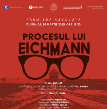 Premieră absolută pe scena Operei Naționale București, opera „Proesul lui Eichmann” îi reunește în distribuție pe actorii Alexandru Papadopol, Raluca Aprodu, Marian Râlea și Emilian Oprea