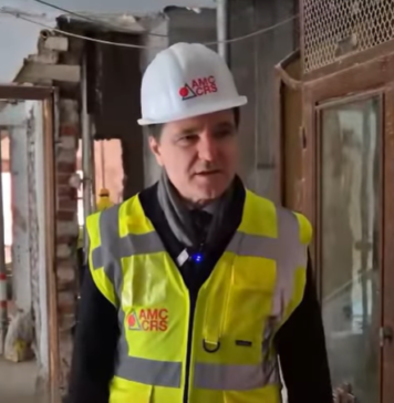 VIDEO/ Nicușor Dan a vizitat trei dintre șantierele aflate în derulare pentru consolidarea clădirilor vulnerabile: ”Obiectivul nostru este să deschidem încă cel puțin cinci șantiere până la finalul anului”