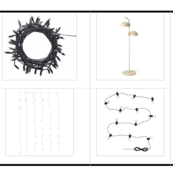 IKEA recheama anumite ghirlande luminoase si lampi cu LED-uri pentru exterior – FOTO / Clienții trebuie să înceteze imediat folosirea acestora