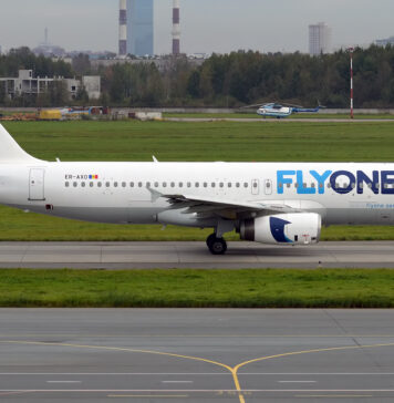 Flyone Airlines, companie low-cost din Republica Moldova, inaugurează în această vară mai multe rute spre și dinspre România