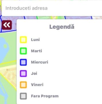 Hartă online cu programul de salubrizare a parcărilor de reşedinţă, disponibilă pentru cetățenii din Sectorul 3