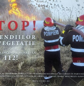 ISU „Dealul Spirii”, apel la oameni să nu mai dea foc la vegetație