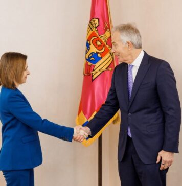 Maia Sandu s-a întâlnit cu Tony Blair, fost prim-ministru britanic