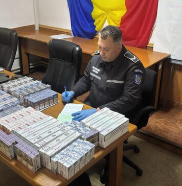 Acțiune împotriva contrabandei cu țigări din Sectorul 2