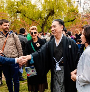 Grădina Japoneză din București a găzduit Sărbătoarea florilor de cireș – Hanami