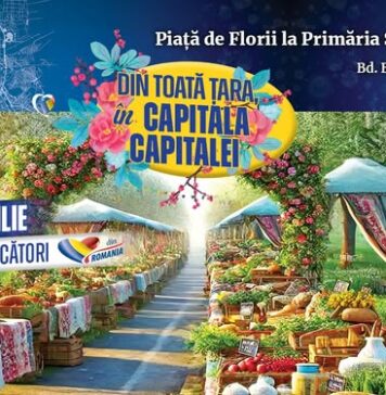 Weekend de Florii în Sectorul 1: Piață volantă în fața sediului primăriei și ‘Street Food Festival’ pe bulevardul Kiseleff