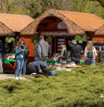 Târgul oficial de Paște al Capitalei continuă până în data de 21 aprilie în parcul Regele Mihai I