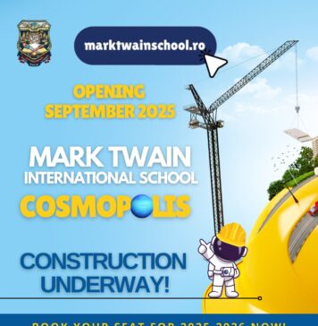 Noul campus al Mark Twain International School din Ilfov, cu grădiniţă, şcoală primară şi gimnaziu, se va deschide în septembrie