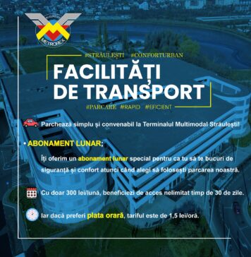 Metrorex lansează abonamente lunare pentru parcarea de la Străulești