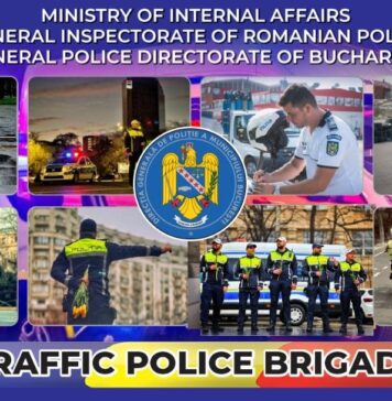 Cetățenii din Ethiopia care livrează mâncare în București, întâlnire cu Brigada Rutieră