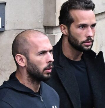 Tate brothers jet off to Dubai after checking in at Romanian police station