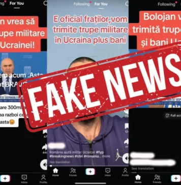 MApN dezminte informațiile false privind trimiterea de trupe române în Ucraina