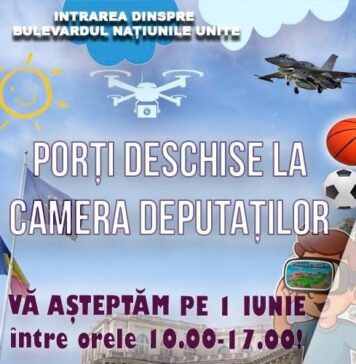 Camera Deputaţilor îşi deschide porţile duminică, 1 iunie, cu ocazia Zilei Copilului