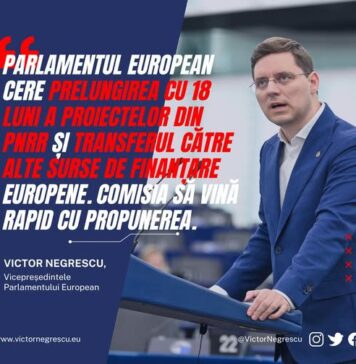 Victor Negrescu: Succes major: apelul nostru pentru prelungirea cu 18 luni a PNRR-urilor a fost aprobat în Comisia pentru Bugete și Comisia pentru Afaceri Economice!