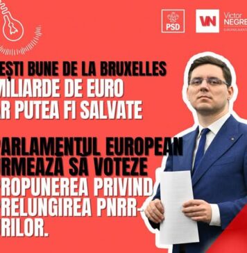 Victor Negrescu: Vești bune de la Bruxelles! Miliarde de euro și proiectele din PNRR ar putea fi salvate!