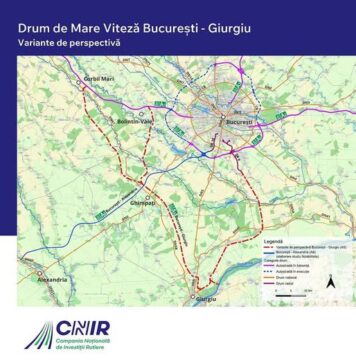 Sorin Grindeanu: CNIR a atribuit contractul pentru proiectarea Drumului de mare viteză București-Giurgiu!