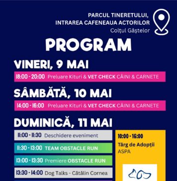 A doua ediție a Canicross a fost amânată cu o zi din cauza vremii