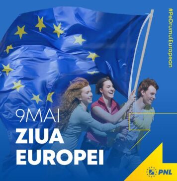 PNL: Astăzi, 9 mai, celebrăm unitatea, pacea și valorile democratice care stau la temelia Uniunii Europene