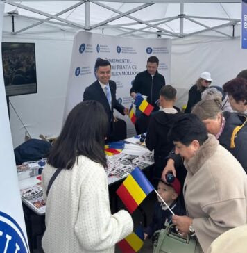 Departamentul pentru Relația cu Republica Moldova, prezent și la Căușeni de Ziua Europei, în cadrul „Orășelului European”!