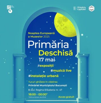 Primăria Capitalei se deschide în această seară pentru public, la Noaptea Europeană a Muzeelor.