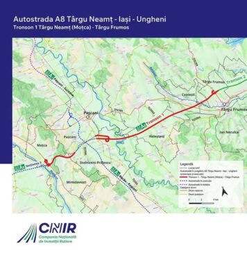 Sorin Grindeanu: Șase oferte depuse la contractul pentru construirea Tronsonului Târgu Neamț (Moțca)-Târgu Frumos al Autostrăzii Unirii (A8)!