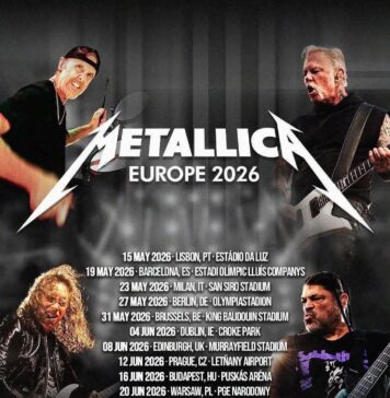 Metallica revine la Bucureşti în 13 mai 2026. Biletele, puse în vânzare pe 30 mai