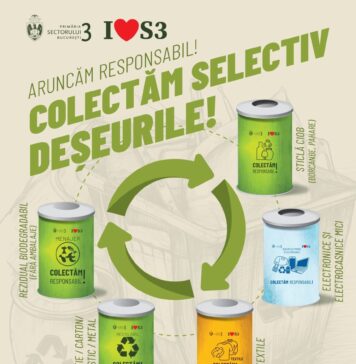 Amenzi usturătoare pentru nerespectarea colectării selective în Sectorul 3: Primăria face apel la responsabilitate