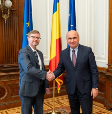 Ilie Bolojan, întâlnire cu Michael Dickerson, însărcinat cu afaceri a.i. al Ambasadei Statelor Unite ale Americii la București
