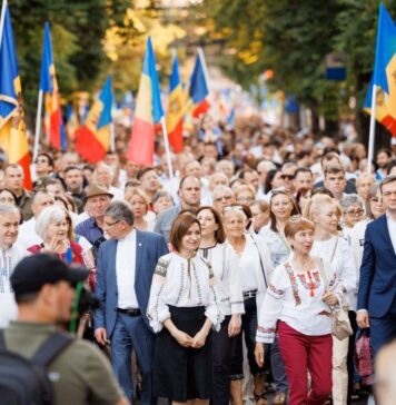 Maia Sandu, la 35 de ani de la Declarația de Suveranitate: Astăzi, Moldova e pe calea cea dreaptă. Avem pace. Consolidăm democrația