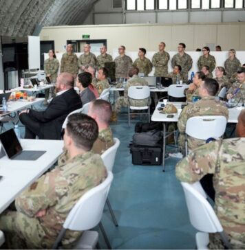 Forțele cibernetice ale Gărzii Naționale din Maryland, împreună cu reprezentanți ai Comandamentului Apărării Cibernetice și cu specialiști ai Statului Major al Forțelor Terestre consolidează apărarea cibernetică rezilientă a NATO, în cadrul Saber Guardian 25