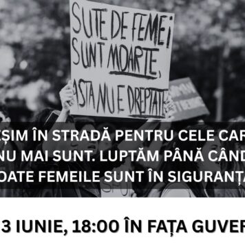 „Ne-am săturat!” – Miting de solidaritate pentru femeile victime ale violenței, marți, în fața Guvernului